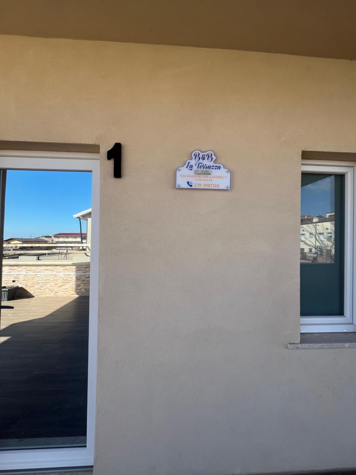 B&B La Terrazza Polifrone Cotronei Exteriér fotografie